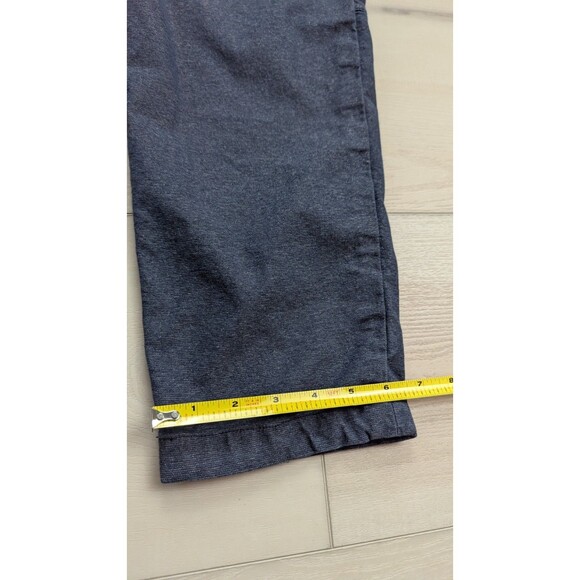 Lululemon ABC Pant Mens 34x26 Slim Tech Canvas Heathered Deep Navy Blue M5609S - Picture 9 of 9